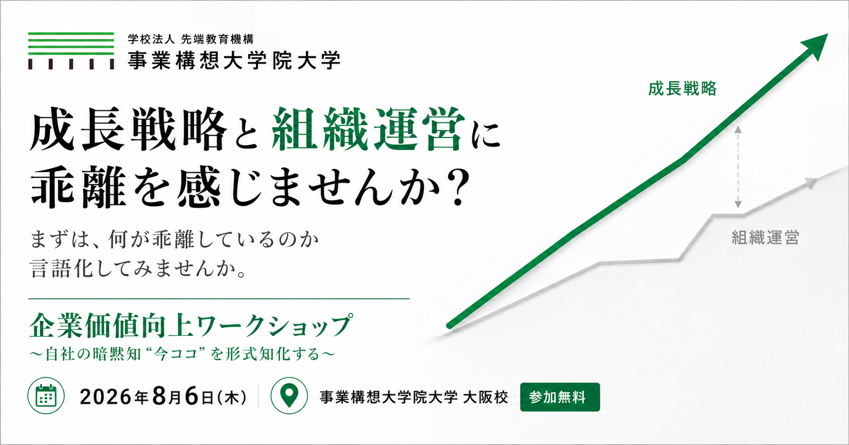 【組織運営編】～自社の暗黙知“今ココ”を形式知化する～企業価値向上ワークショップ